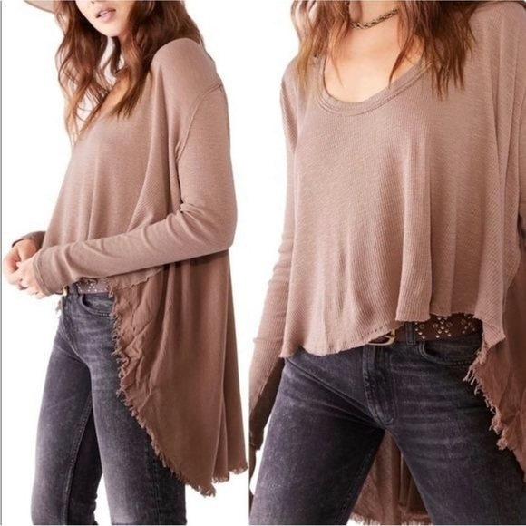 We The Free Tops - We The Free Choco Latte TT Special Tee XS EUC